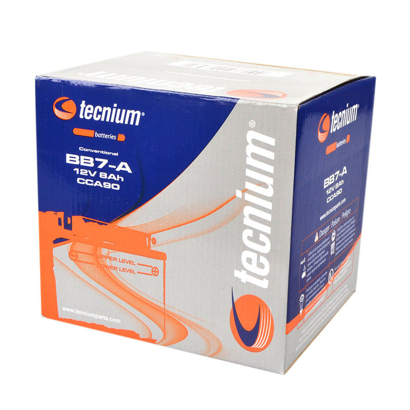 TECNIUM Battery Conventional with Acid Pack - BB7-A - 1077831
