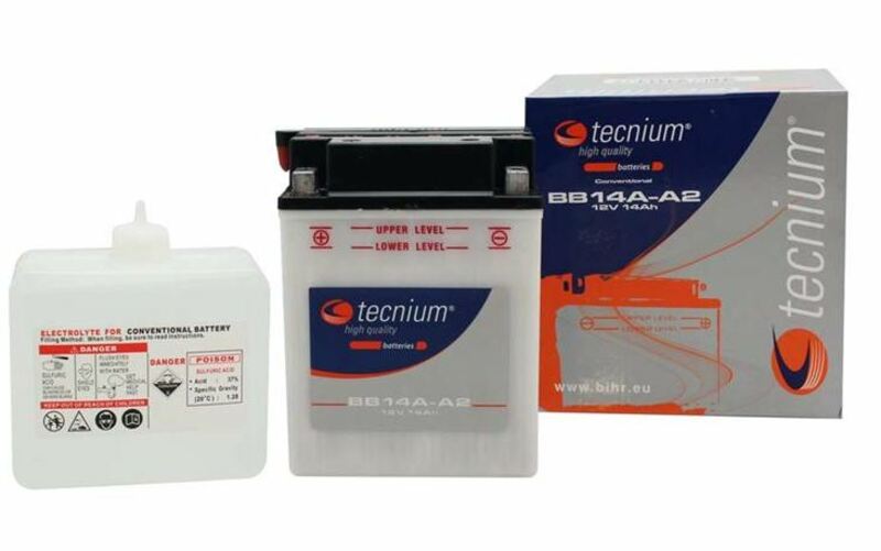 TECNIUM Battery Conventional with Acid Pack - BB7L-B2 - 1077833