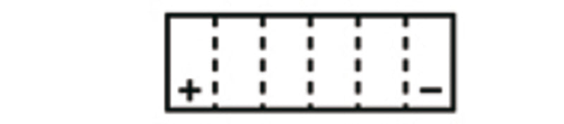 TECNIUM Battery Maintenance Free with Acid Pack - BTX12-BS - 1077842
