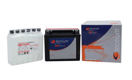 TECNIUM Battery Maintenance Free with Acid Pack - BTX16-BS - 1077845