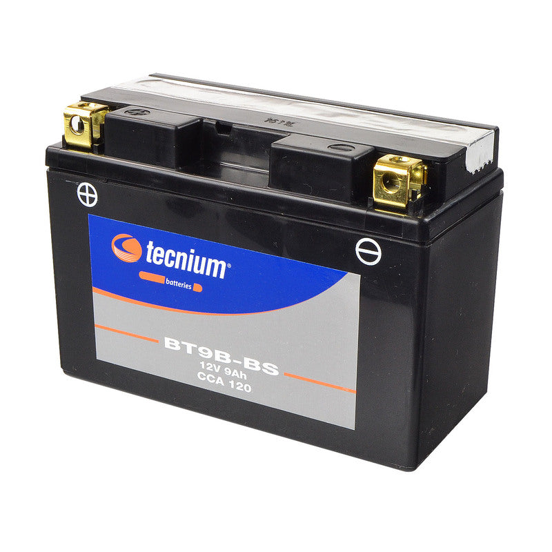 TECNIUM Battery Maintenance Free with Acid Pack - BT9B-BS - 1077856