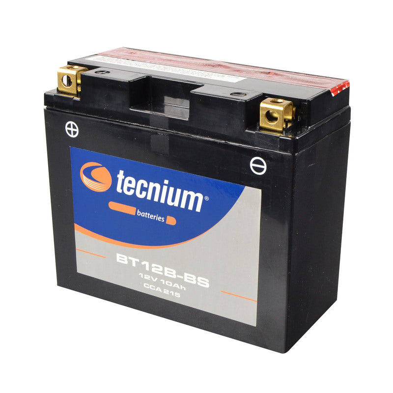 TECNIUM Battery Maintenance Free with Acid Pack - BT12B-BS - 1077857