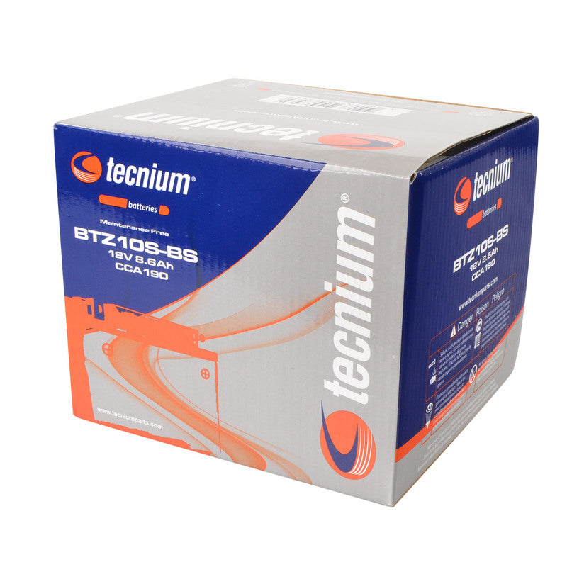 TECNIUM Battery Maintenance Free with Acid Pack - BTZ10S-BS - 1077860