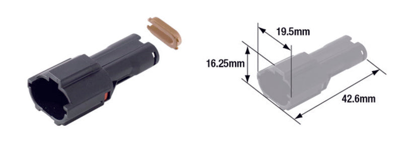 TOURMAX Electrical Female Coupler Waterproof Type 070 (FRY) - 1078195