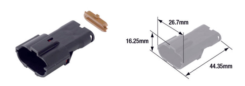 TOURMAX Electrical Female Coupler Waterproof Type 070 (FRY) - 1078196