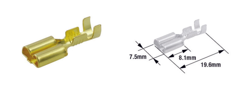 TOURMAX Female Terminal Pin Type 250