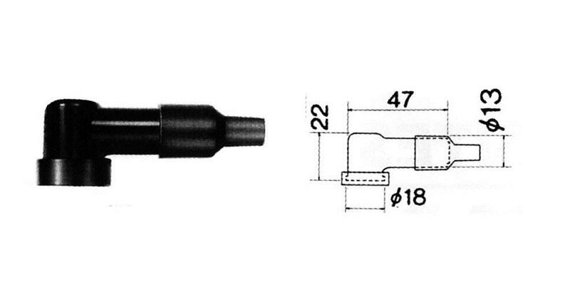 NGK Spark Plug Cap - LC05EFK