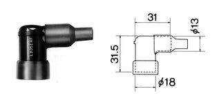 NGK Spark Plug Cap - LDFH
