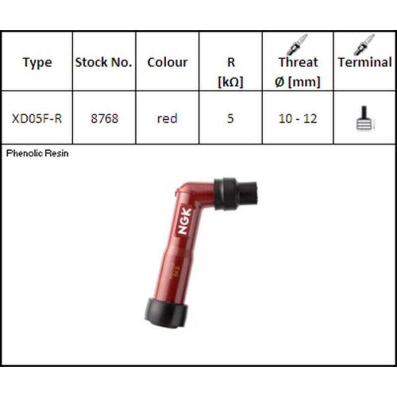 NGK Spark Plug Cap - XD05FR