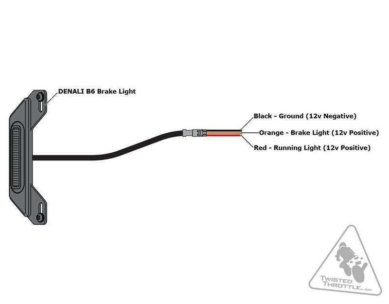 DENALI B6 License Plate Brake Light - 1079874