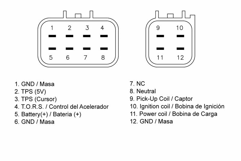 TECNIUM CDI Box Yamaha YFZ450 - 1080512
