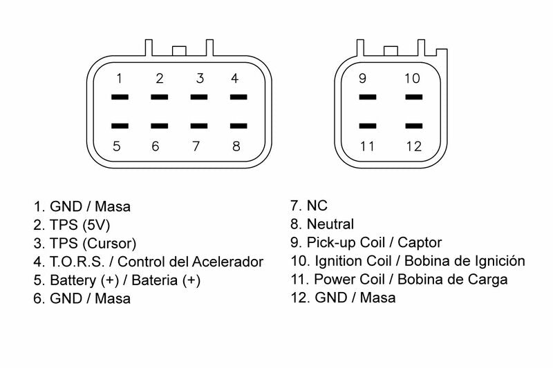 TECNIUM CDI Box Yamaha YFZ450 - 1080525