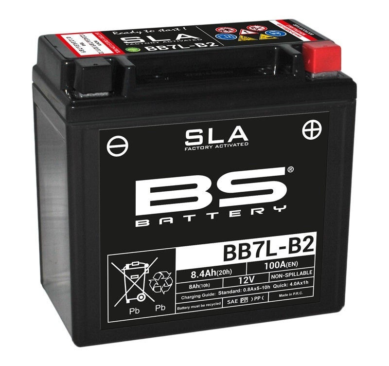 BS BATTERY SLA Battery Maintenance Free Factory Activated - BB7L-B2