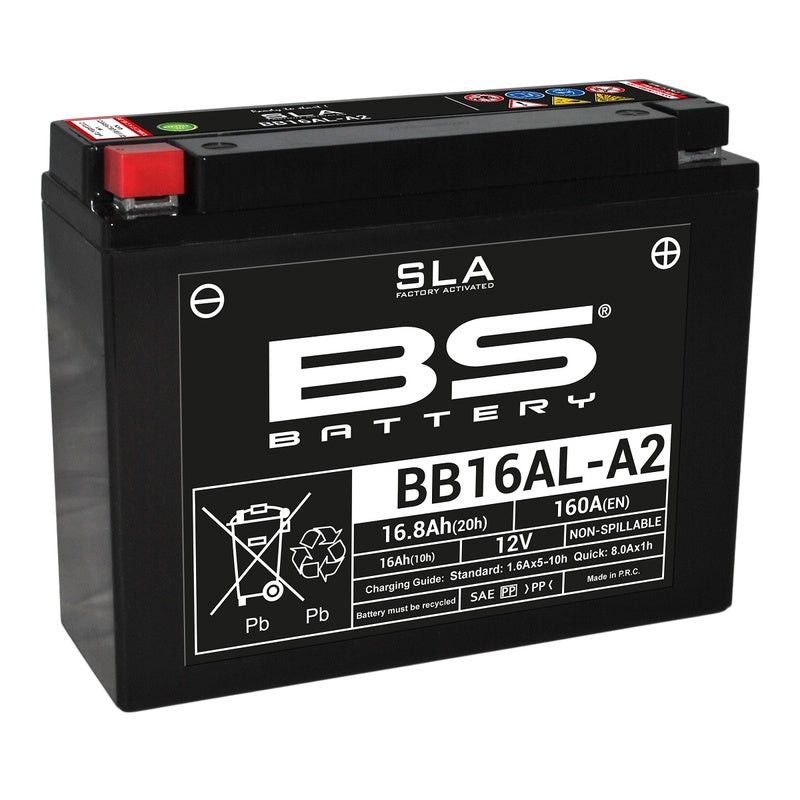 BS BATTERY SLA Battery Maintenance Free Factory Activated - BB16AL-A2