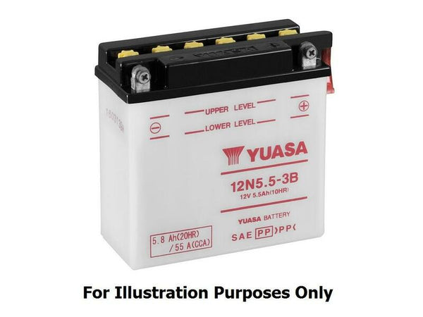 YUASA Batterie Konventionell ohne Säurepack - 12N24-3A 