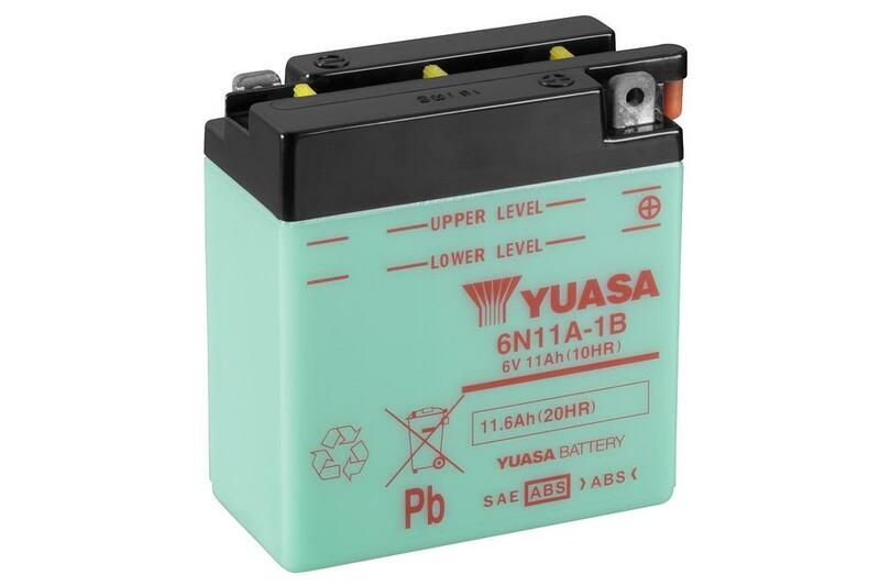 YUASA Battery Conventional without Acid Pack - 6N11A-1B