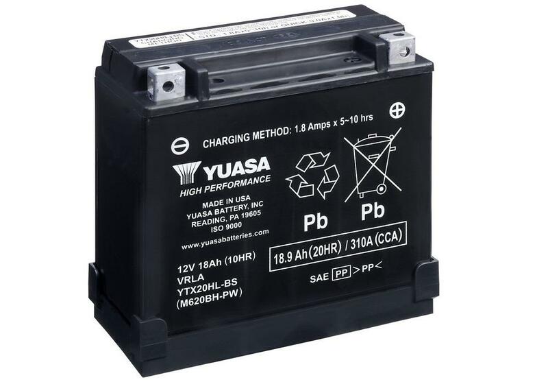 YUASA Battery Maintenance Free with Acid Pack - YTX20HL-BS-PW