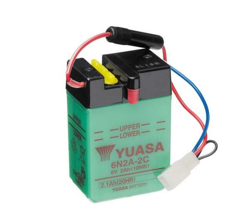 YUASA Battery Conventional without Acid Pack - 6N2A-2C