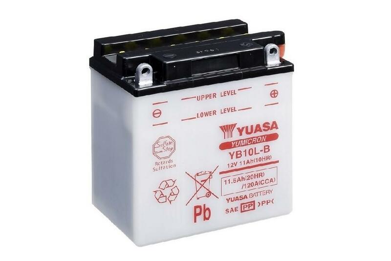 YUASA Battery Conventional without Acid Pack - YB10L-B