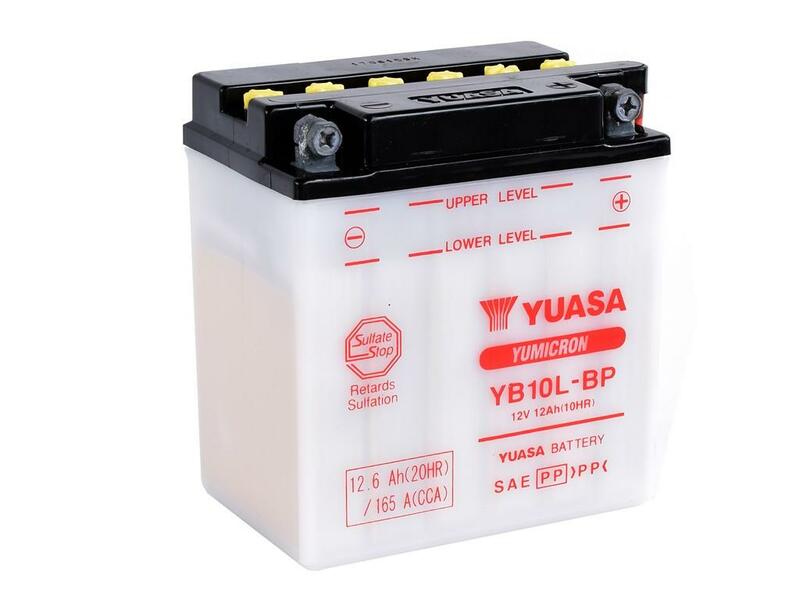 YUASA Battery Conventional without Acid Pack - YB10L-BP