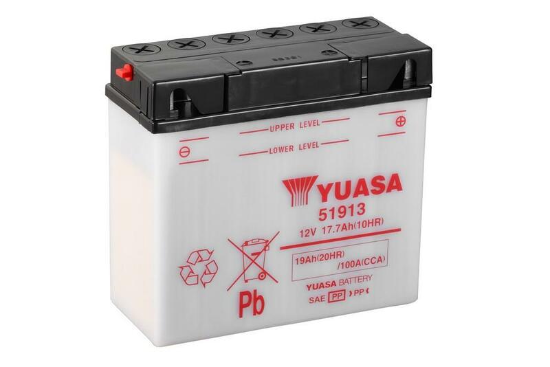 YUASA Battery Conventional without Acid Pack - 51913