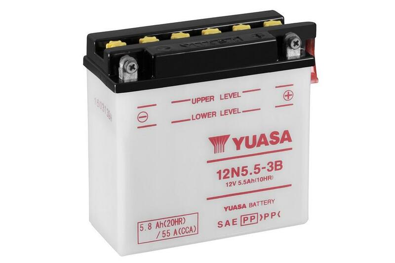 YUASA Battery Conventional without Acid Pack - 12N5-3B