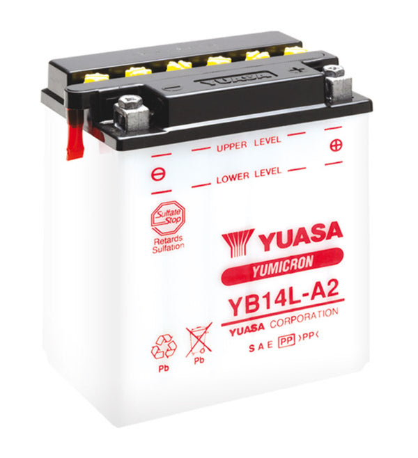 YUASA Batterie Konventionell ohne Säurepack - 12N7-4A 