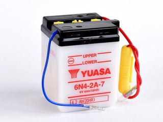 YUASA Batterie Konventionell ohne Säurepack - 6N4-2A-7