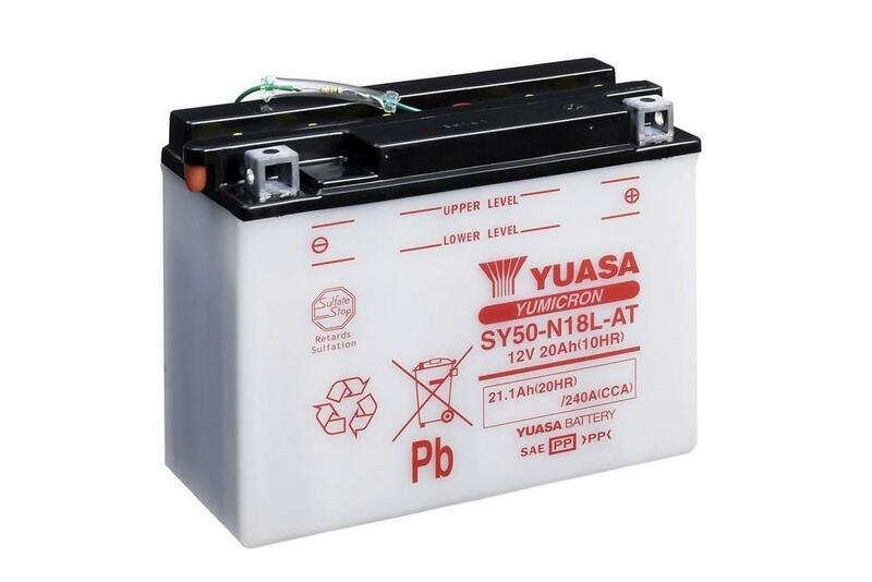 YUASA Battery Conventional without Acid Pack - SY50-N18L-AT