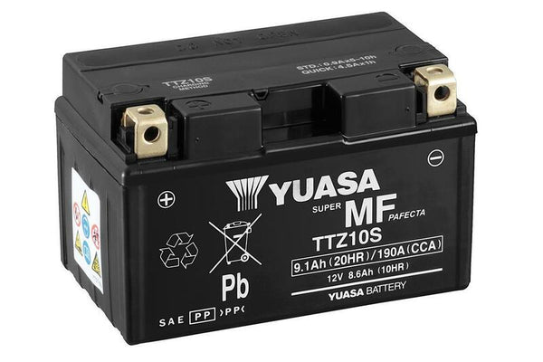 YUASA Batterie wartungsfrei mit Säurepack - TTZ10S 