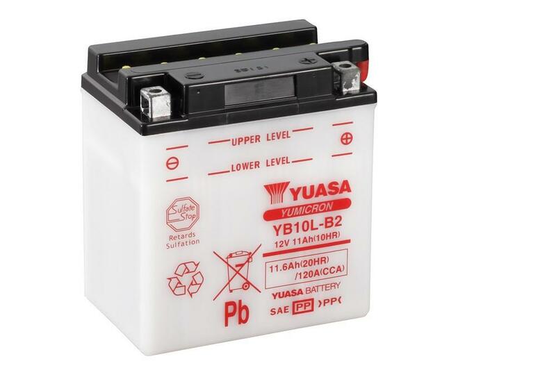 YUASA Battery Conventional without Acid Pack - YB10L-B2