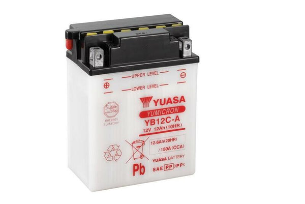 YUASA Batterie Konventionell ohne Säurepack - YB12C-A 