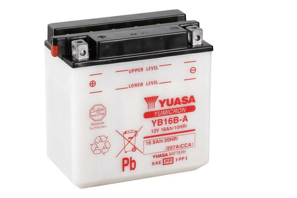 YUASA Batterie Konventionell ohne Säurepack - YB16B-A 
