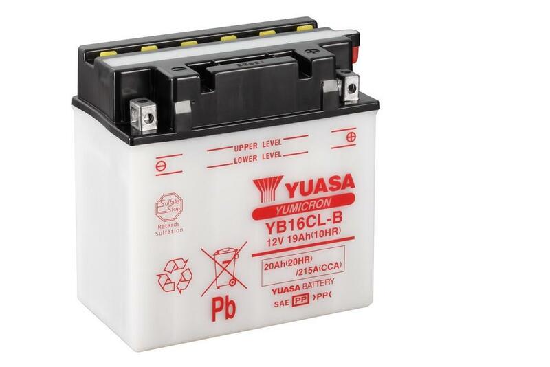 YUASA Battery Conventional without Acid Pack - YB16CL-B