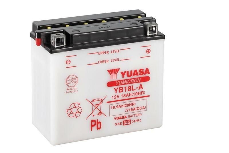 YUASA Battery Conventional without Acid Pack - YB18L-A