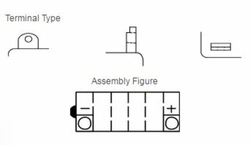 YUASA Battery Conventional without Acid Pack - YB3L-A