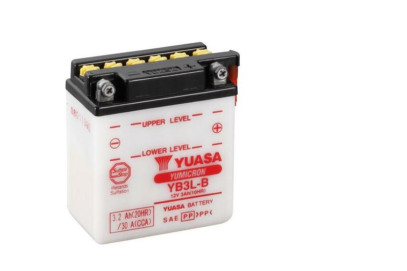 YUASA Battery Conventional without Acid Pack - YB3L-B