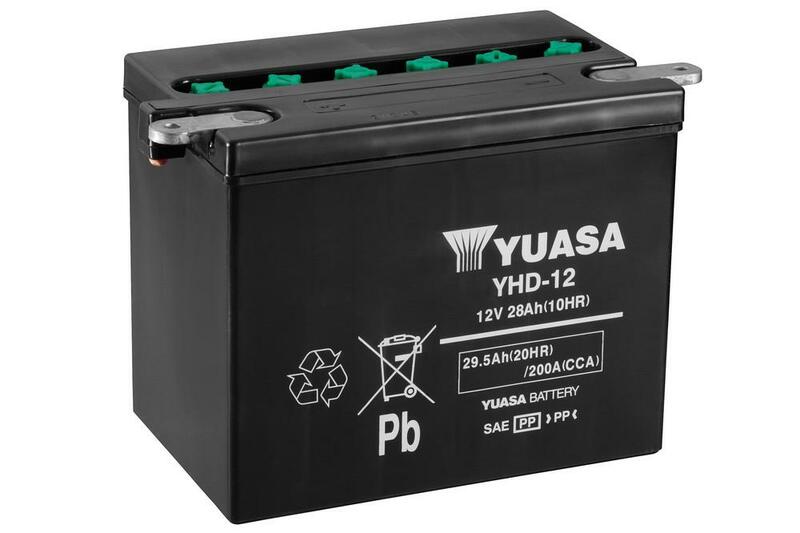 YUASA Battery Conventional without Acid Pack - YHD-12