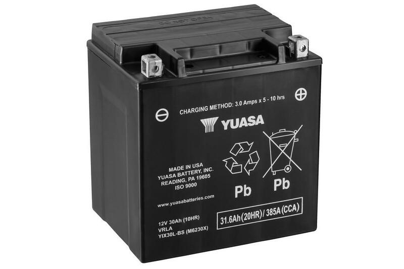 YUASA Battery Conventional with Acid Pack - YIX30L