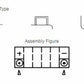 YUASA W/C Battery Maintenance Free Factory Activated - YTZ10S