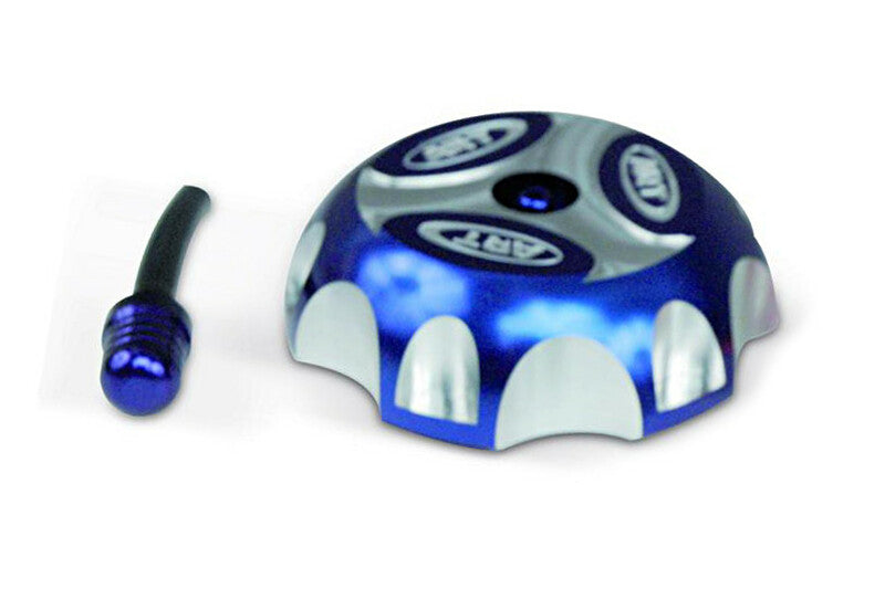 ART Fuel Tank Cap Aluminium Blue ATV
