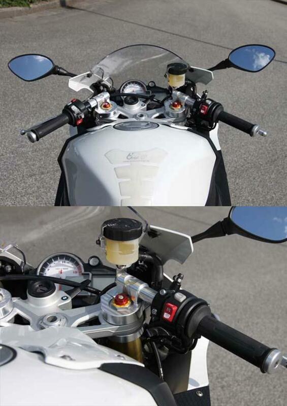 LSL Twin Match Raised Clip-on Bars - BMW S100RR