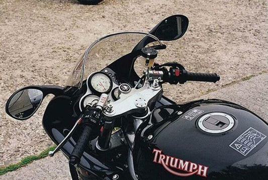 LSL Tour Match Raised Clip-on Bars - Triumph