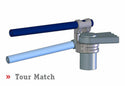 LSL Tour Match Raised Clip-on Bars - Silver Daytona 675