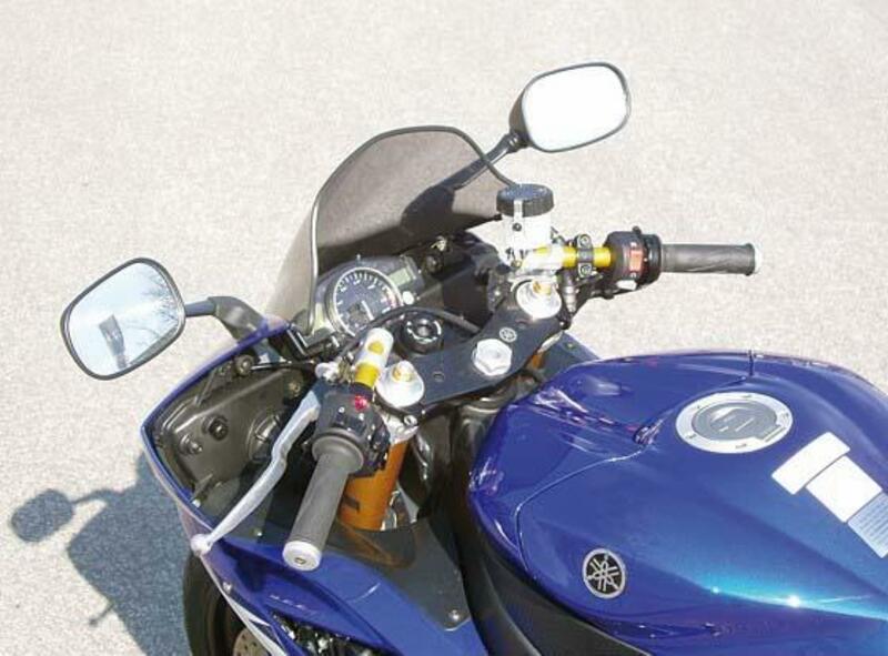 LSL Tour Match Raised Clip-on Bars - Yamaha YZF-R6
