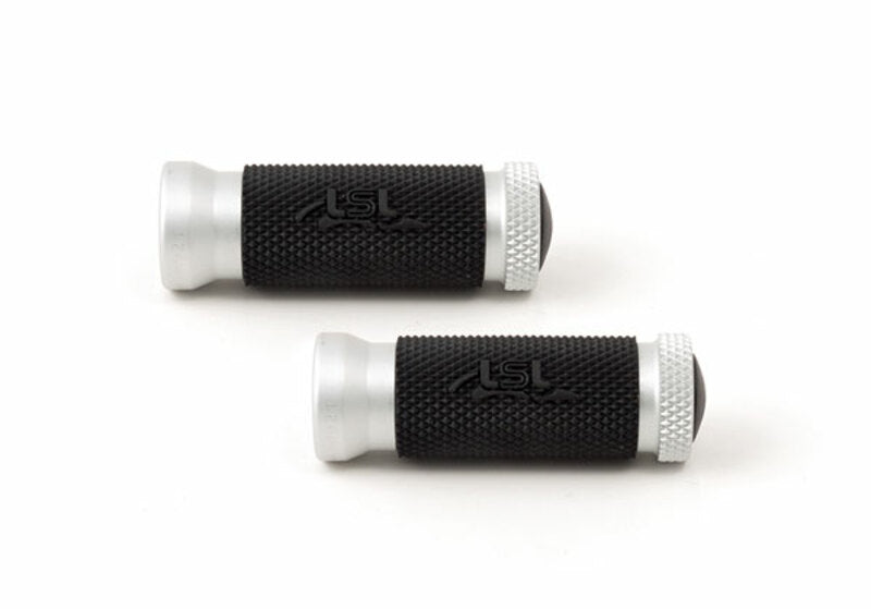LSL Racing 2 Foot Pegs Silver