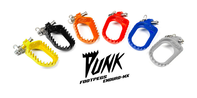 S3 Punk Footrests Steel Black KTM/Husqvarna