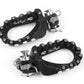S3 Hard Rock Enduro Footrests Aluminium Black