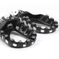 S3 Hard Rock Enduro Footrests Aluminium Black