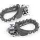 S3 Hard Rock Enduro Footrests Aluminium Titanium